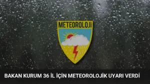 Bakan Kurum 36 il için meteorolojik uyarı verdi