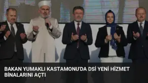 Bakan Yumaklı Kastamonu’da DSİ Yeni Hizmet Binalarını Açtı
